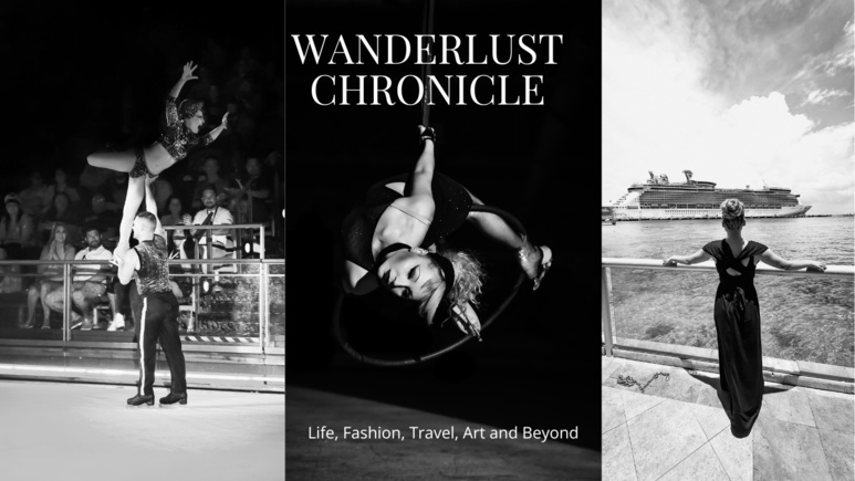 "Wanderlust Chronicles: Life as a Professional Figure Skater and Lifestyle Journalist on Cruise Ships". (c) Gaelle Robert,  @marvelous.marvin and @himmat_sihag. Sarah B.