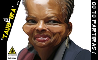 Christiane Taubira a quitté son poste de garde des Sceaux et de ministre de la Justice ce mercredi 27 janvier 2016. Illustration (c) Christian Larivière