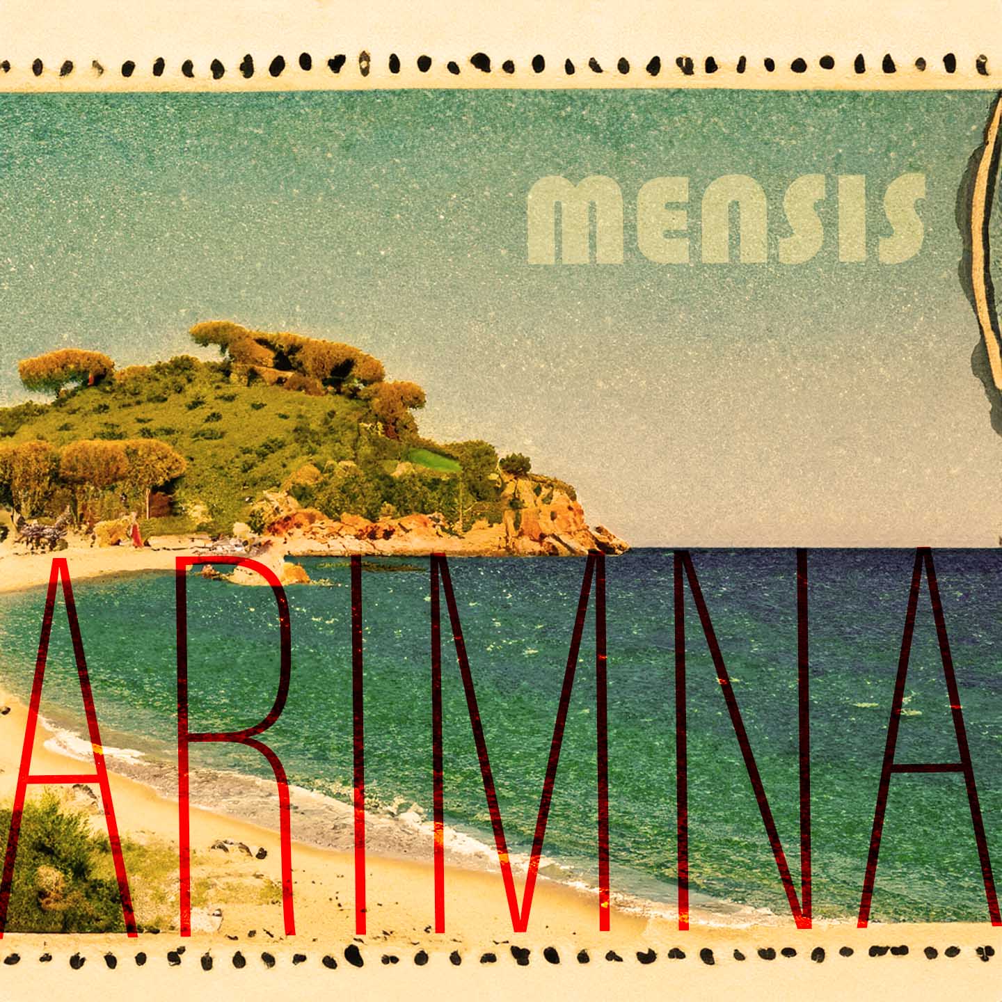 Mensis envoie une carte postale d'Italie avec Arimna