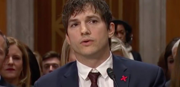 Du grand écran au Sénat: Ashton Kutcher en lutte contre le tourisme sexuel