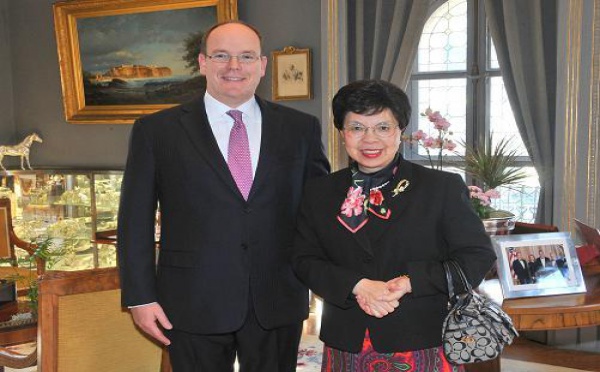 Le Docteur Margaret CHAN, Directeur Général de l’Organisation Mondiale de la Santé à Monaco