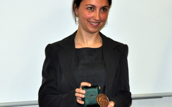 CNRS COTE D'AZUR - Médaille de Bronze à Isabelle Rubera 