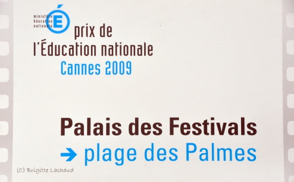 FESTIVAL DE CANNES - PRIX DE L'EDUCATION NATIONALE