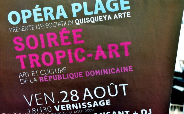 LA REPUBLIQUE DOMINICAINE PROPULSEE A OPERA PLAGE A NICE