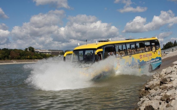 BUDAPEST DEPUIS L'AUTOBUS AMPHIBIE