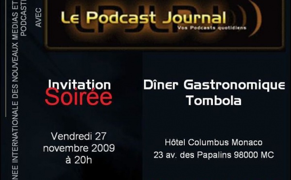 Ce soir, premier rendez-vous avec le Podcast Journal