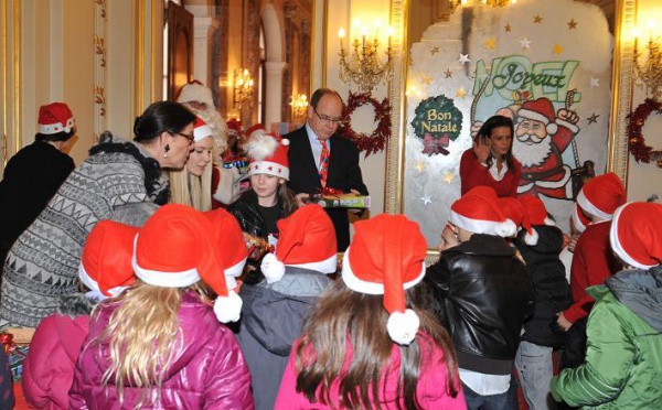 La Famille Princière de Monaco souhaite Joyeux Noël