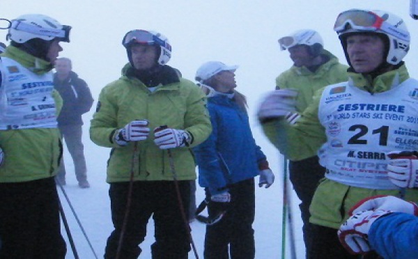 SESTRIERE: PARATA DI STELLE WORLD SKI EVENT STAR TEAM FOR CHILDREN