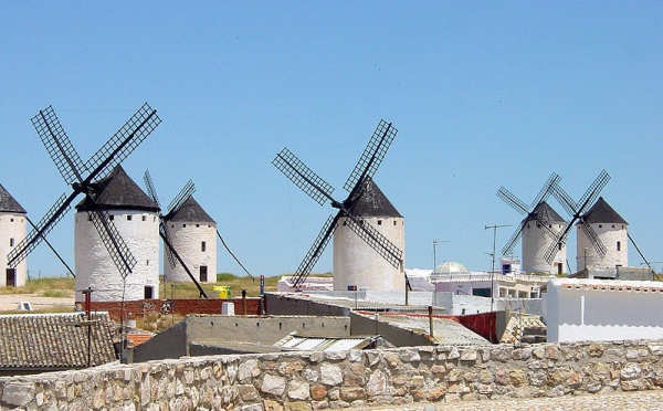 L'IMAGE DU JOUR: Moulins à vent de La Manche