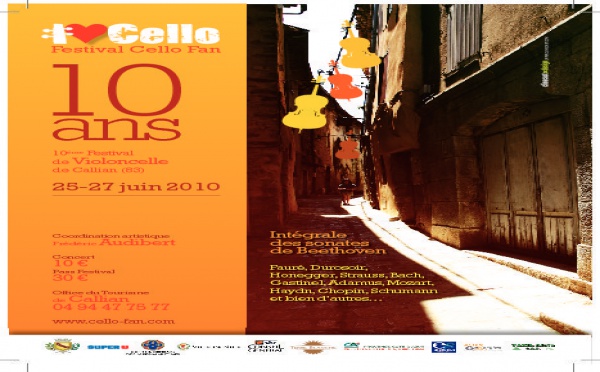 Le festival de violoncelles Cello Fan fête dix ans de musique