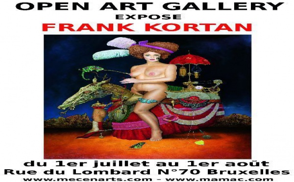 OPEN ARTS GALLERY EXPOSE FRANK KORTAN