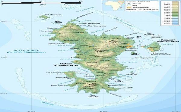 En 2011, Mayotte deviendra le 101e département français