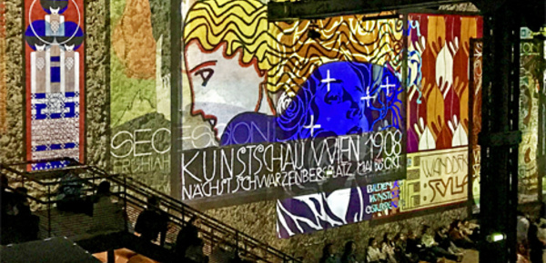 Expo "Klimt, Hundertwasser &amp; Poetic-AI"