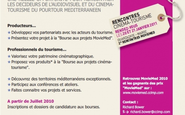 Bourse MovieMed 2011: six projets de fictions et documentaires sélectionnés