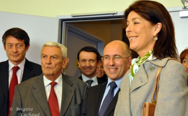 LA PRINCESSE DE HANOVRE INAUGURE L'HOPITAL COSTANZO A NICE