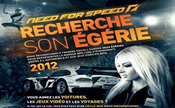 NEED FOR SPEED recherche ses ambassadrices pour 2012 !