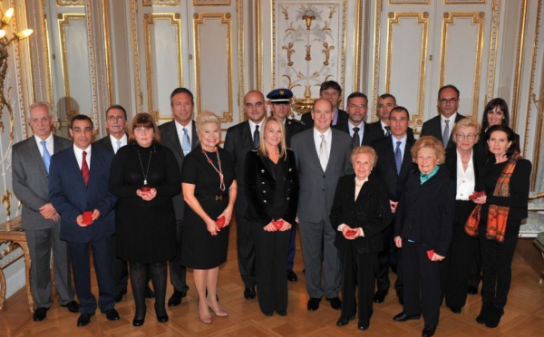 Fête nationale monégasque 2011, les décorations