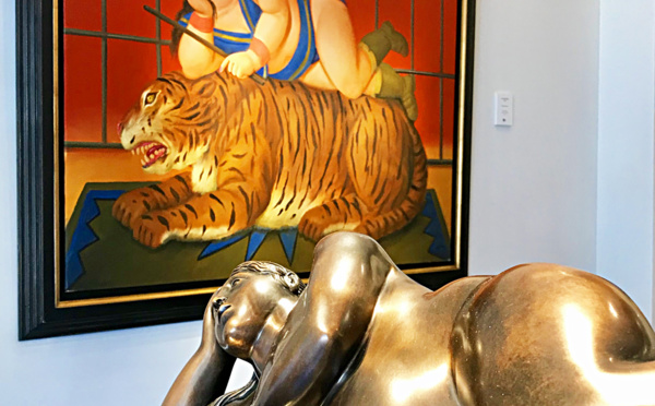 Fernando Botero s'expose à Monaco