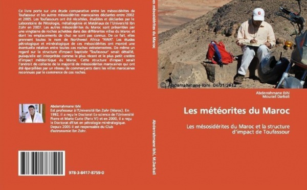 Parution d'un livre sur les météorites du Maroc