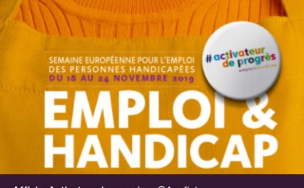 Lancement de la Semaine européenne pour l'emploi des personnes handicapées 