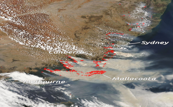 L'Australie brûle toujours !