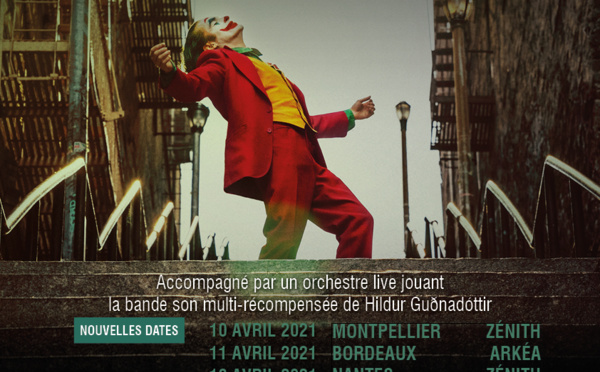 Joker arrive en ciné-concerts en France en 2021