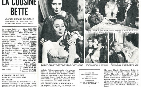 La Cousine Bette d’Honoré de Balzac : la vengeance d'une femme