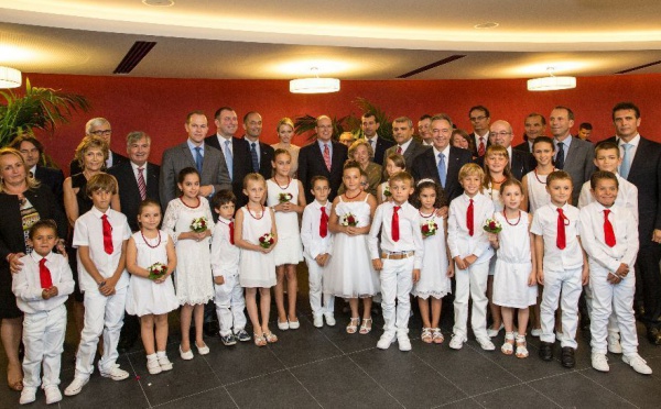 Inauguration du nouveau Conseil national de Monaco