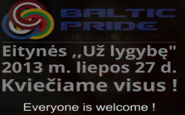 Lituanie: Les autorités municipales interdisent la Baltic Pride