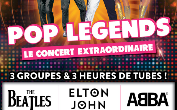 The Beatles, Abba et Elton John dans la tournée Pop Legends partout en France