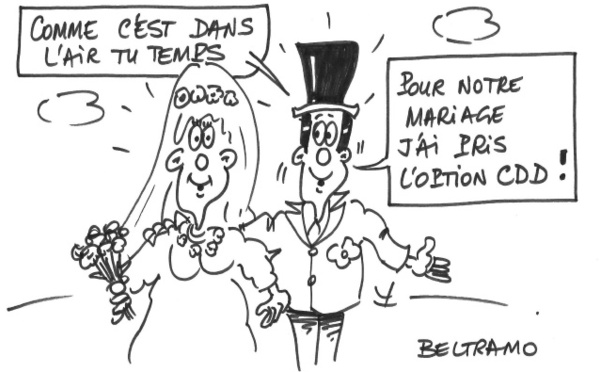 Mariage en CDD