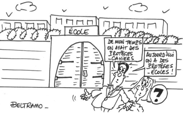 Protège-cahier, protège-école