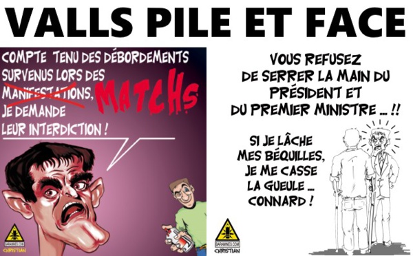 Valls pile et face